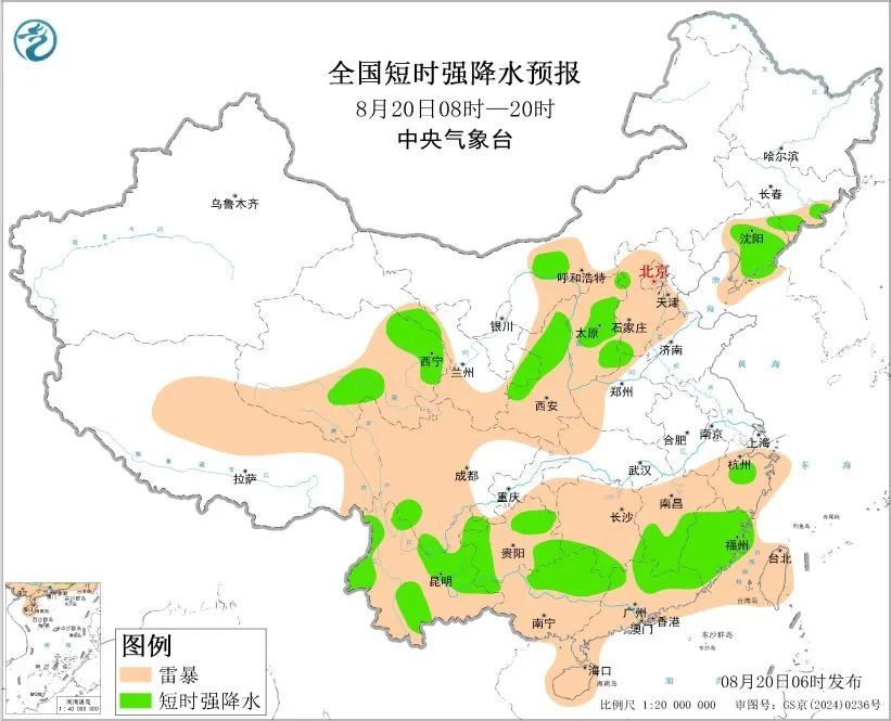 预警!天津大到暴雨!局地雷暴大风+冰雹! 预警!天津大到暴雨!局地雷暴大风+冰雹!