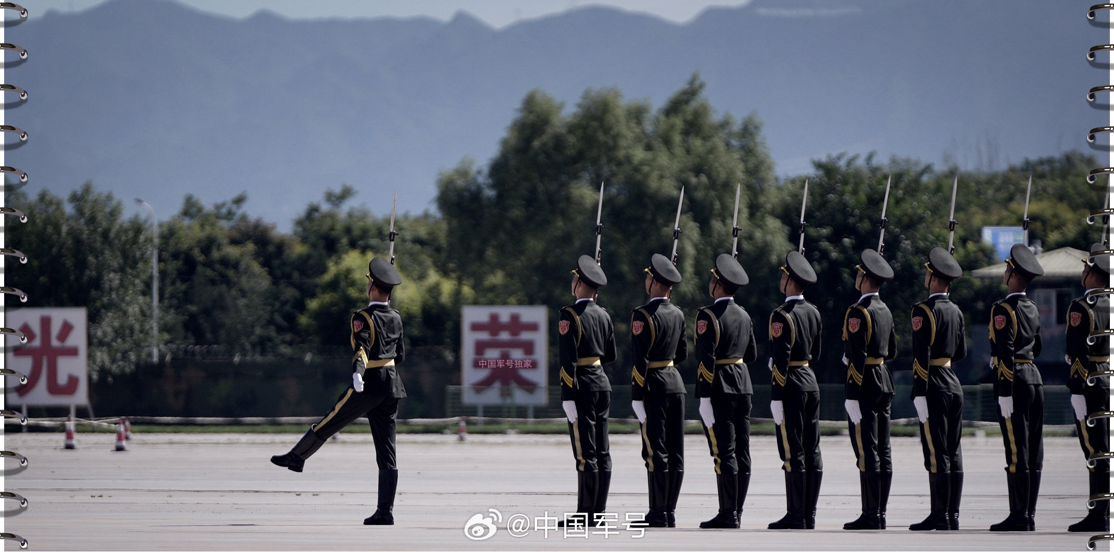 九三阅兵训练高清大图，来了！