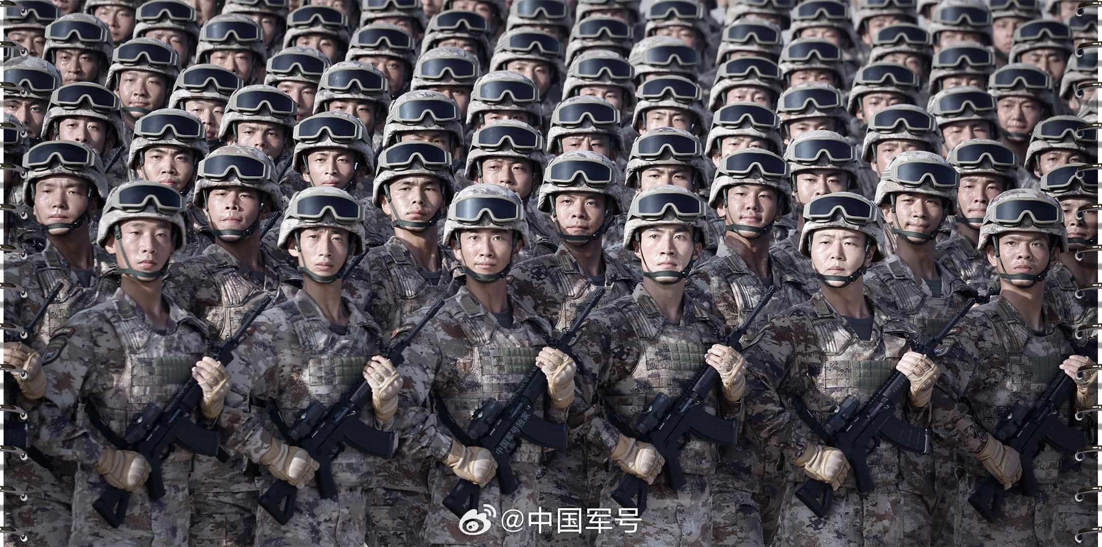 九三阅兵训练高清大图，来了！