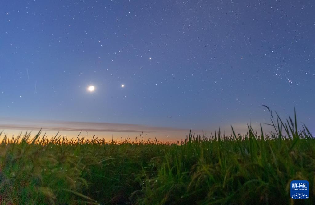 星空相册｜金星、木星“联袂”出演“双星伴月”