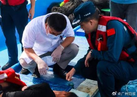 广东男子海上漂流6天在三亚获救