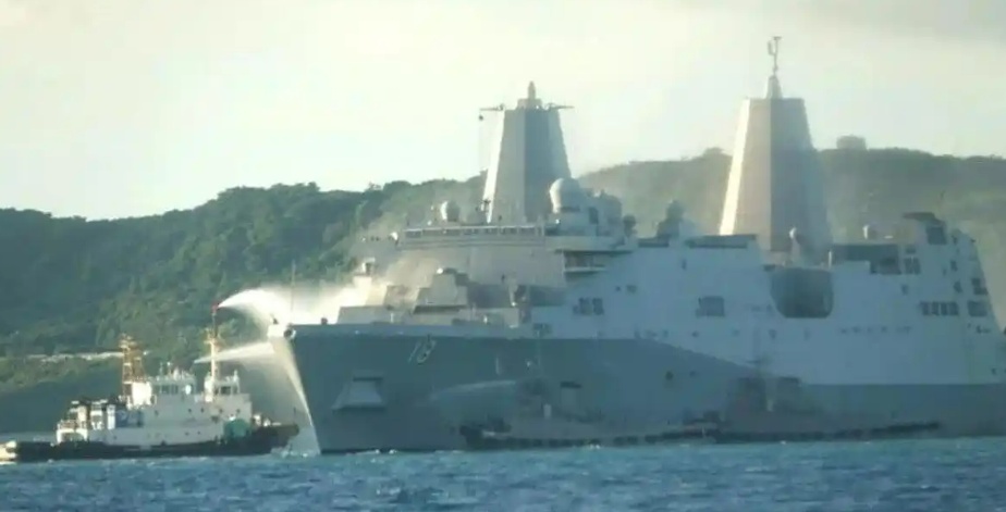 事故不断，美军舰失火后又出现战机坠毁