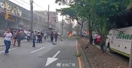 哥伦比亚一空军基地附近爆炸致2死