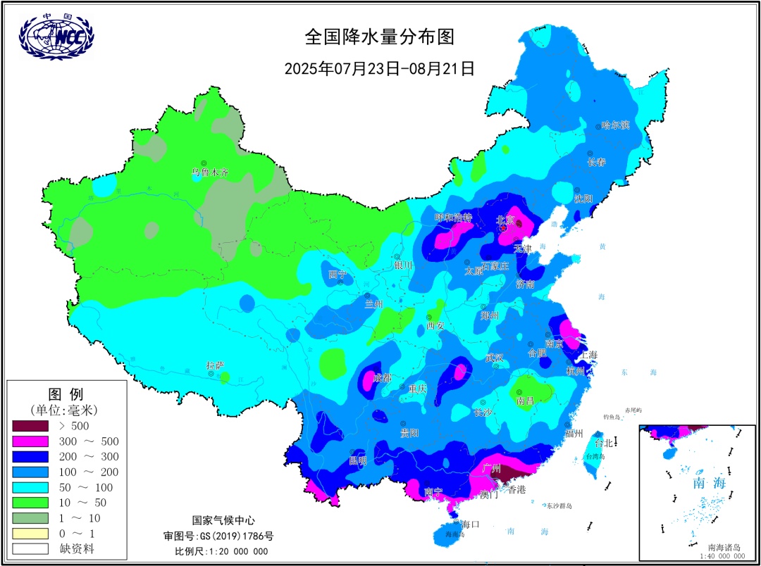 华北雨季还未结束！今年“七下八上”呈现降水偏多特征！