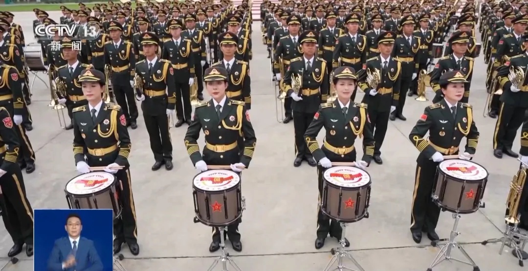 “专门创作多首阅兵新曲目”，总台记者探访军乐团排练现场→