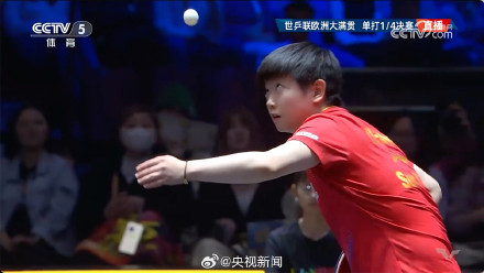 赞！孙颖莎光速进4强