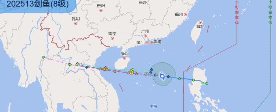 台风“剑鱼”已生成，最强14级！广东多地有暴雨，琼州海峡今天17时起停运