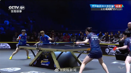 赞！姑娘们棒！孙颖莎王曼昱3比0赢了