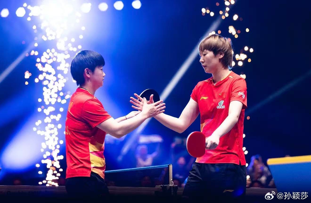 孙颖莎发文总结WTT欧洲大满贯