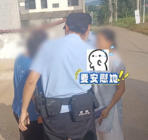 小朋友装着“委屈”离家出走，民警暖心解围：别吓孩子，她需要的是理解