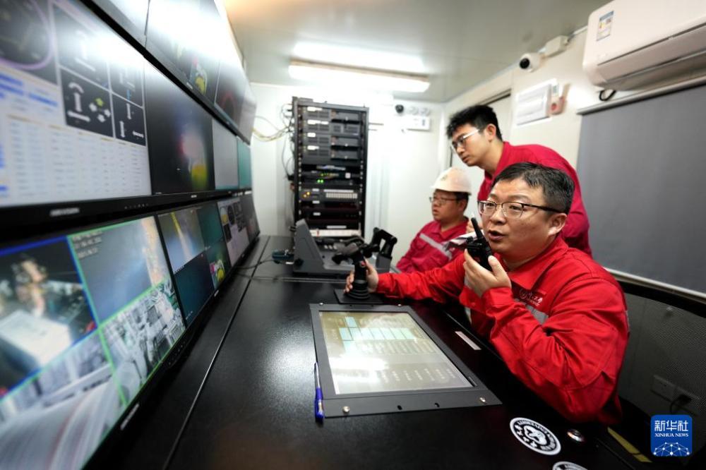 “海琴”号在南海成功海试