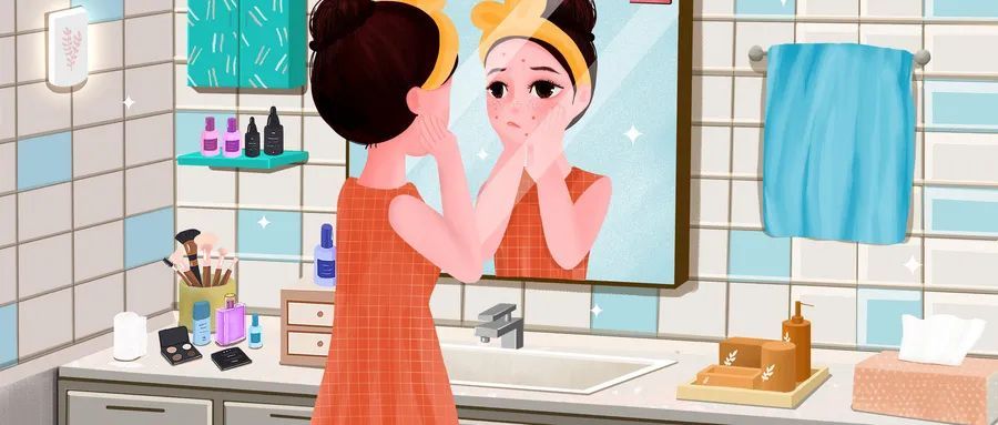 挤痘留疤可能是挤错了