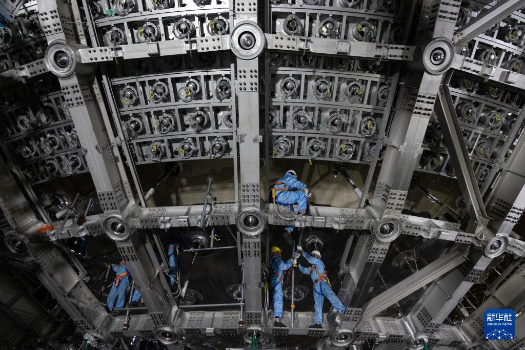 江门中微子实验正式运行 江门中微子实验正式运行