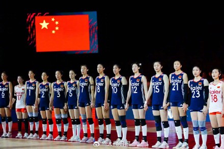 祝贺中国女排提前晋级16强