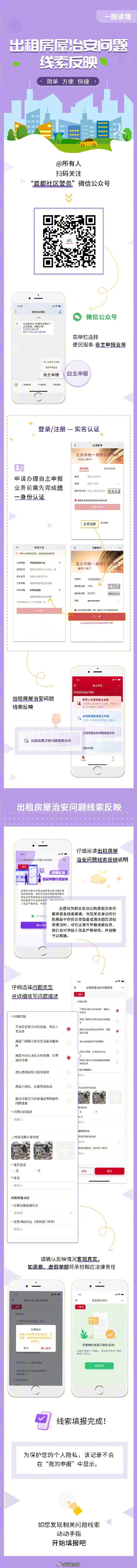 租房必登记！持续强化出租房屋安全管理！