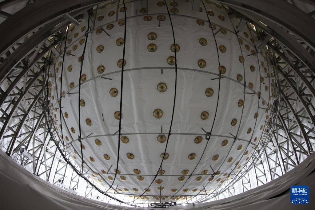 江门中微子实验正式运行 江门中微子实验正式运行