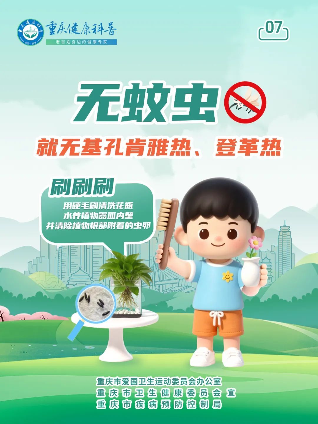 预防基孔肯雅热和登革热 防蚊灭蚊是关键 预防基孔肯雅热和登革热 防蚊灭蚊是关键