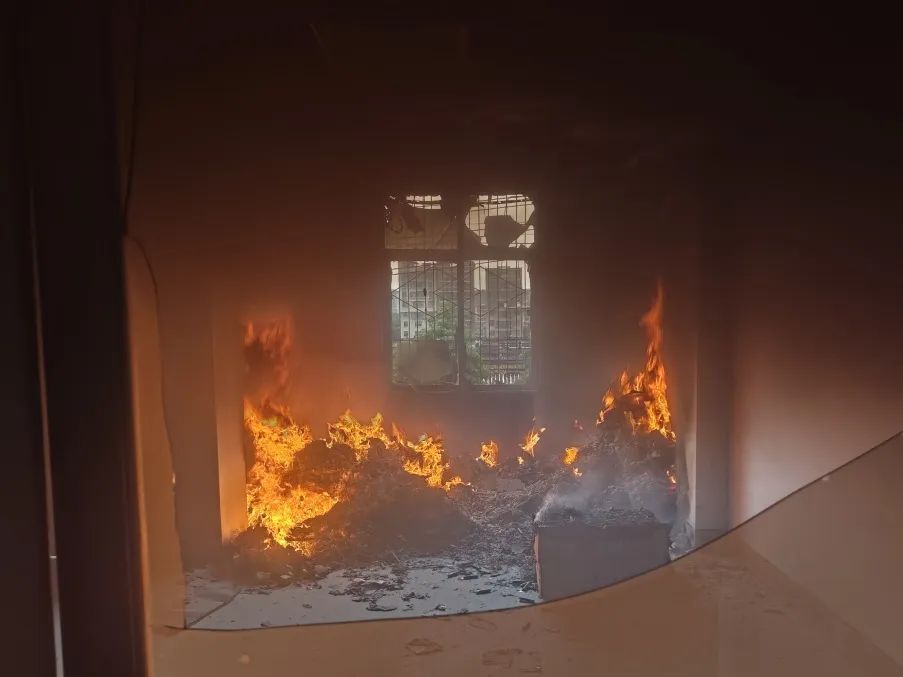 临近开学又闯祸！初中生带朋友“放火”烧家