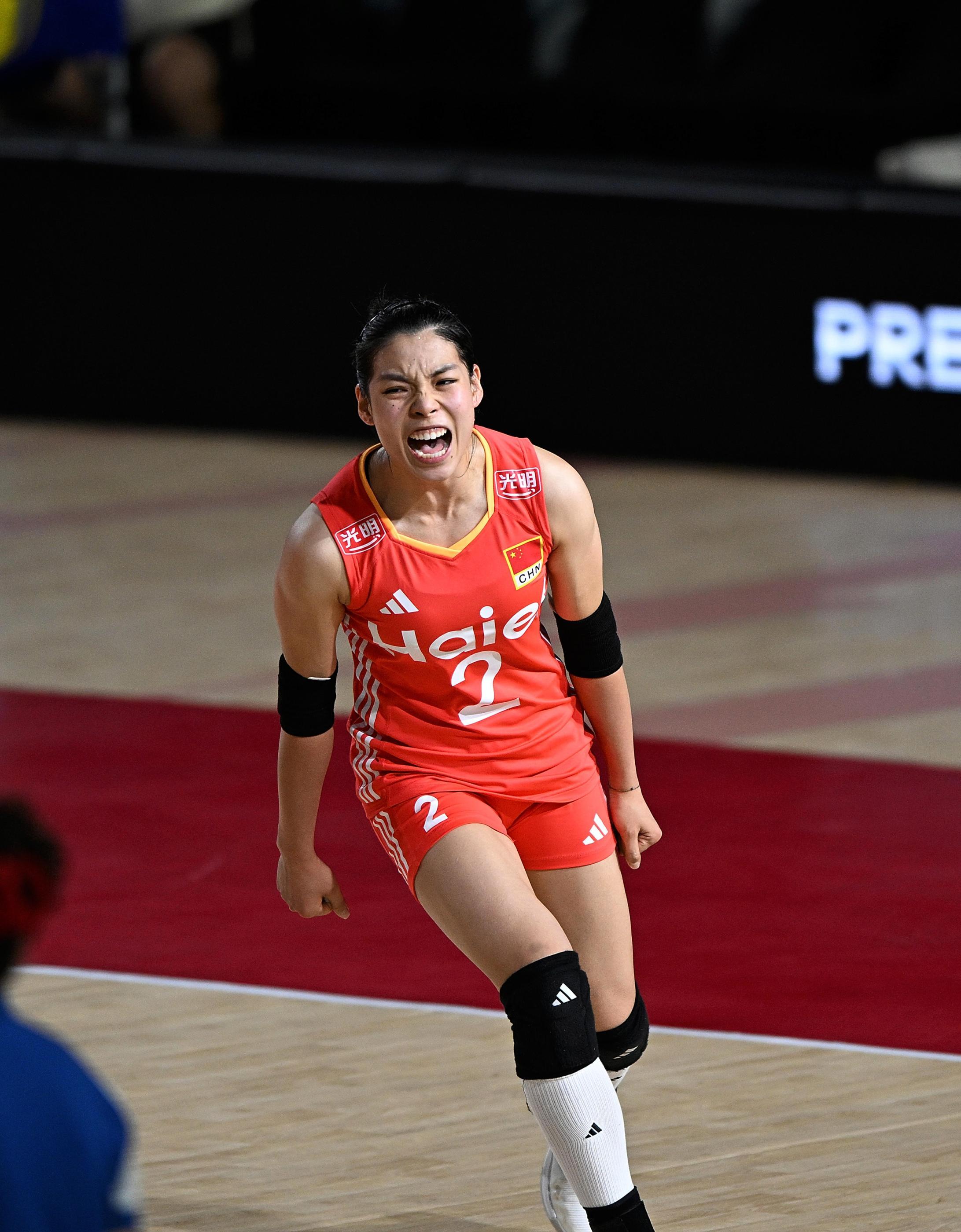 女排主攻庄宇珊 “小宇宙”在爆发 女排主攻庄宇珊 “小宇宙”在爆发