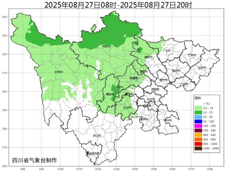 强降水在路上了，四川这些地方将有暴雨！大暴雨！