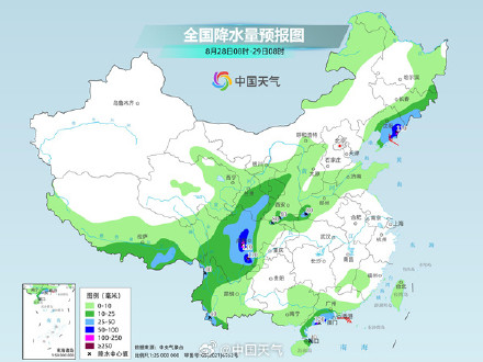 京津冀部分地区将现大暴雨 江南等地高温持续