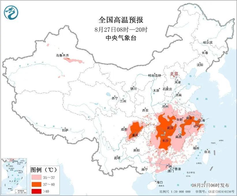 暴雨、高温，双预警齐发！