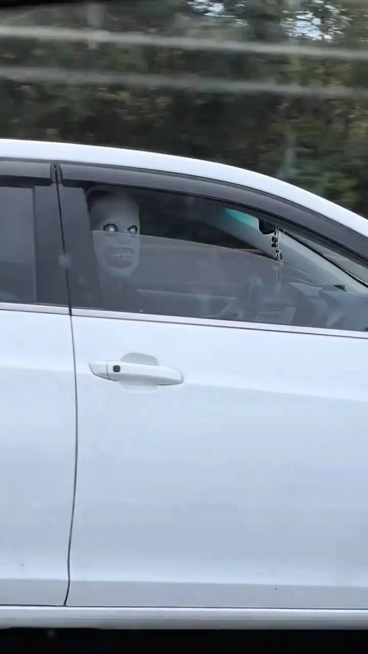 高速有人戴恐怖面具故意吓车？警方通报