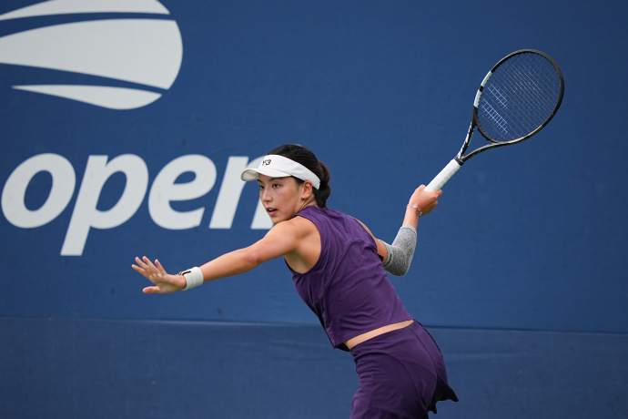 逆转获胜！中国金花王欣瑜晋级美网女单次轮