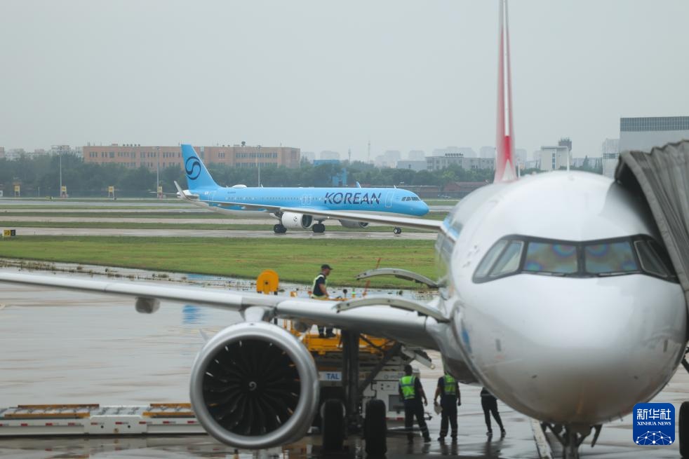 上合组织天津峰会丨天津机场口岸启用新入境查验场地