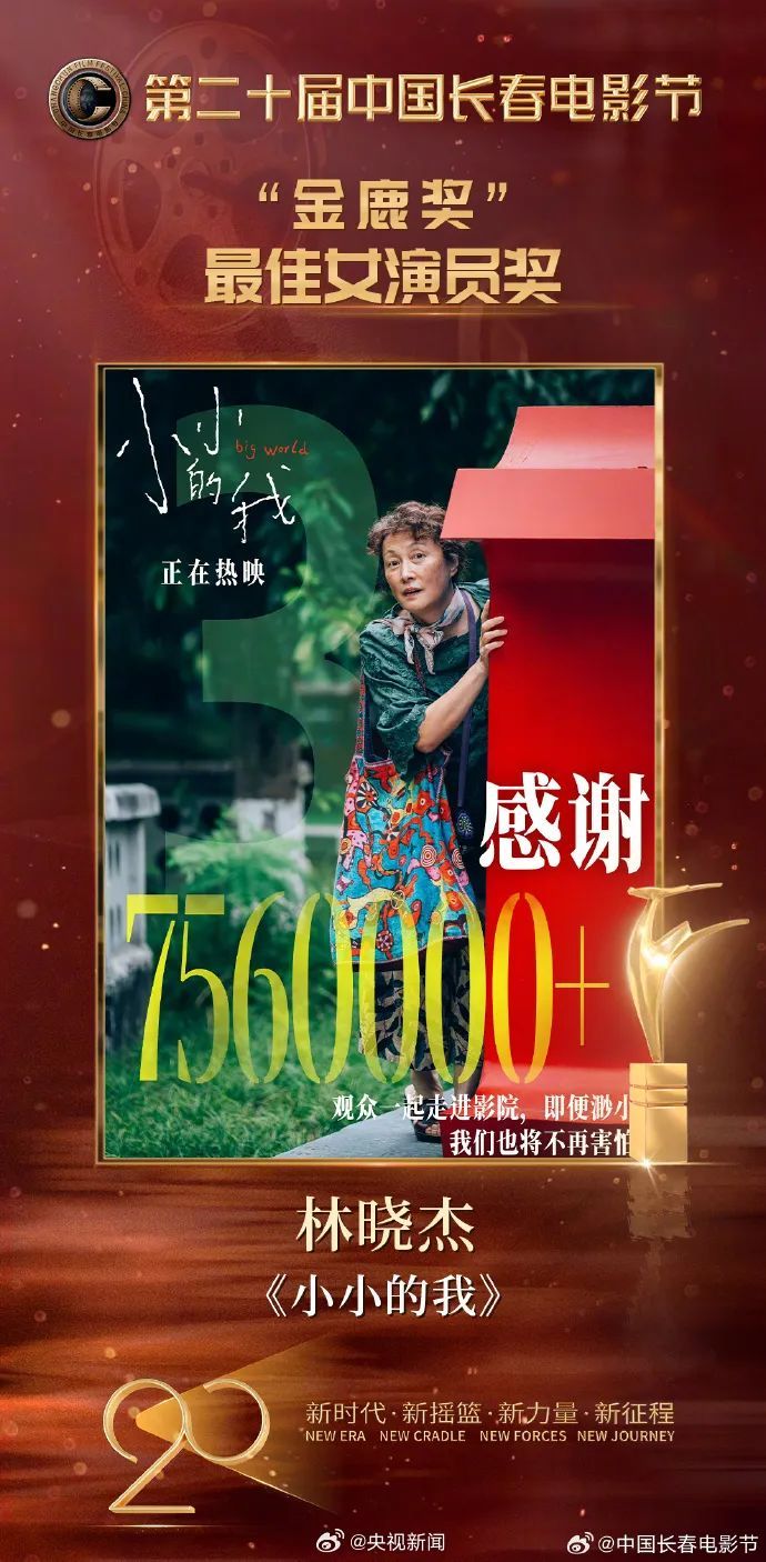 刘昊然凭借这部电影获金鹿奖影帝