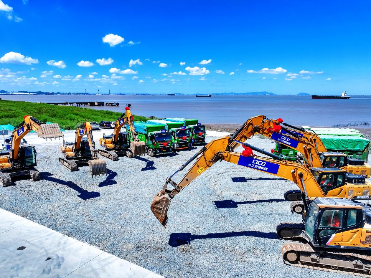 甬舟高速第二跨海通道全面开工