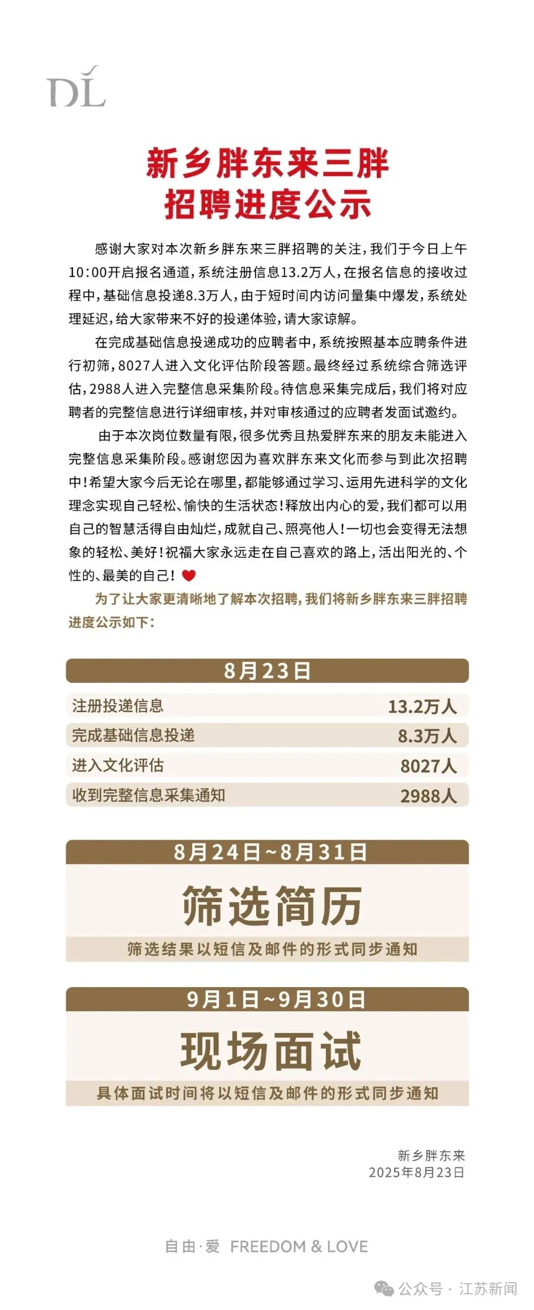 胖东来招聘催生“考胖”培训：面试培训1.5小时260元，胖东来回应