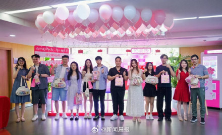 2310对，上海创近十年来七夕节当天结婚登记量新高