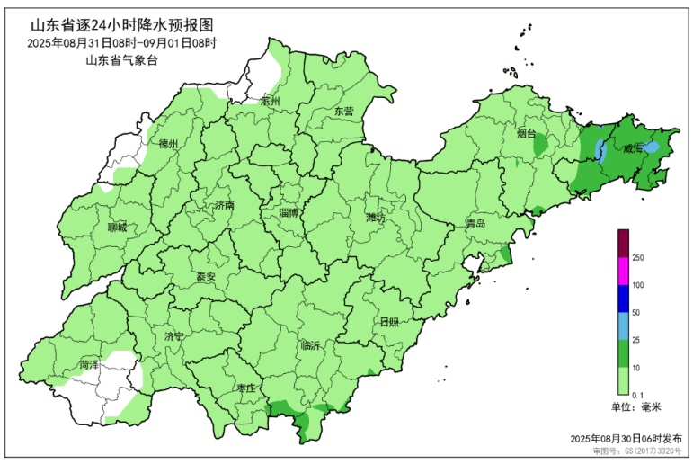 暴雨蓝色预警持续！山东这些地方今明有暴雨+雷电+大风