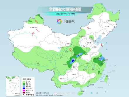东北地区今天仍有强降雨 明后天我国降雨总体减弱
