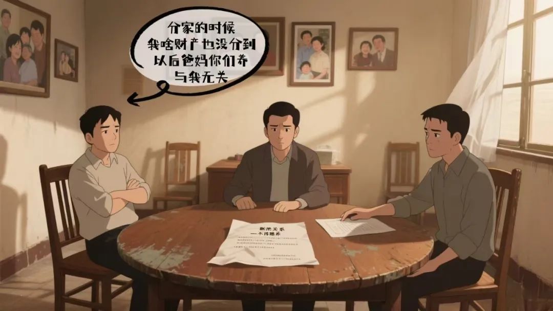 与父母断绝关系后还用承担赡养义务吗? 与父母断绝关系后还用承担赡养义务吗?