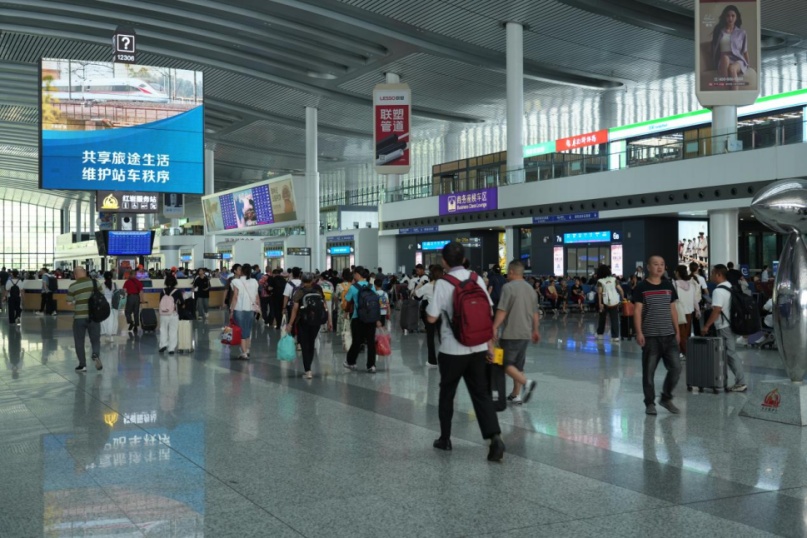 累计发送旅客1495.9万人次 重庆火车站2025年暑运圆满收官