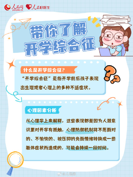 6图了解开学综合征