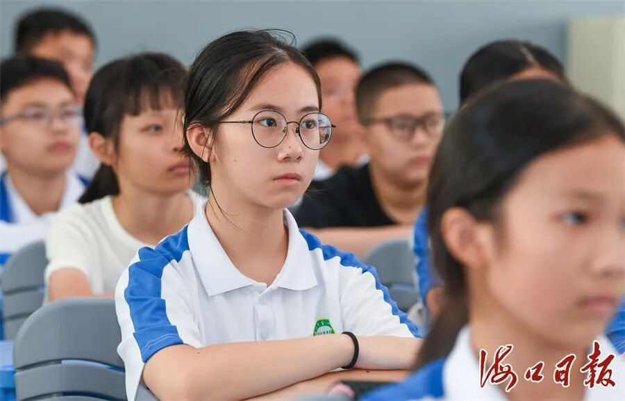 拥抱新学期！海口“开学第一课”仪式感拉满