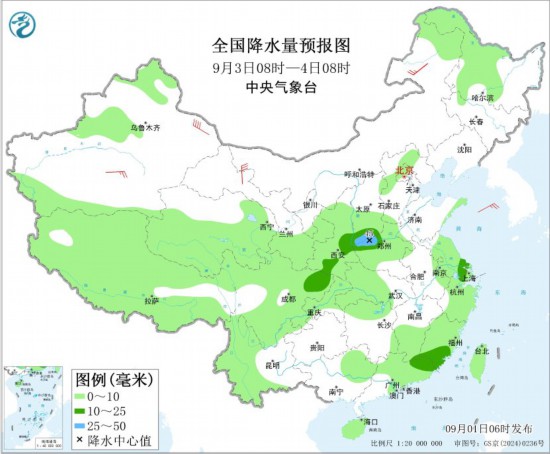 冷空气影响青海甘肃等地 江淮江南等地有分散性较强降水和强对流