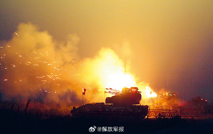 看现场！陆军某旅防空营实弹射击训练