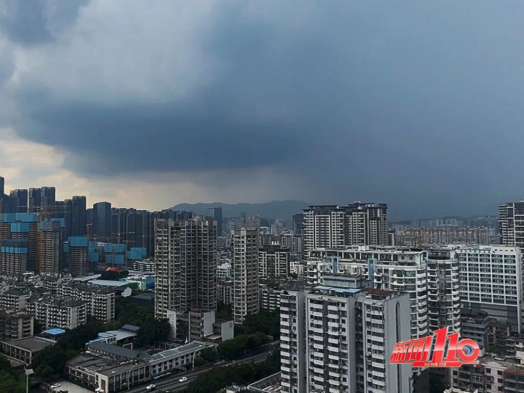 一秒天黑！已抵达福州！新台风或将生成