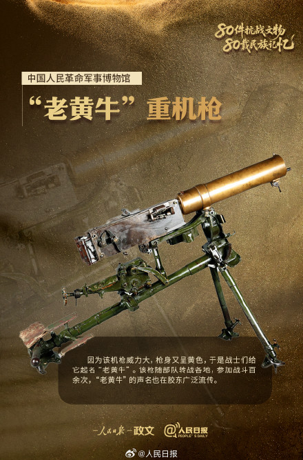 铭记！9件抗战武器致敬胜利时刻