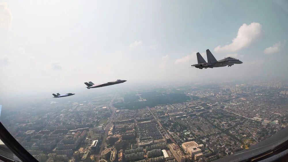 特殊视角看阅兵