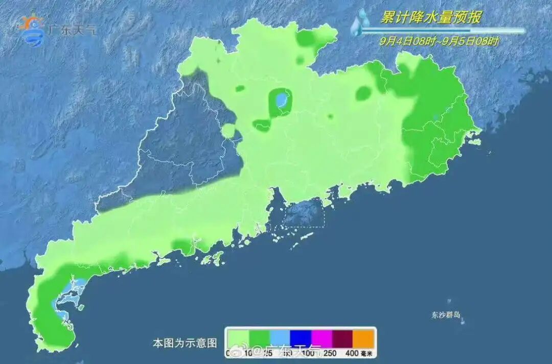 广东午后热雷雨随机派发，第15号台风“琵琶”生成