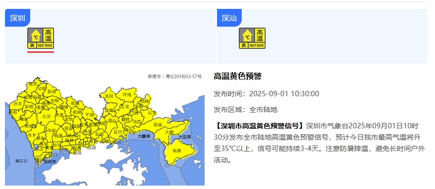 台风“琵琶”已生成！深圳高温炎热持续，雷雨在路上……