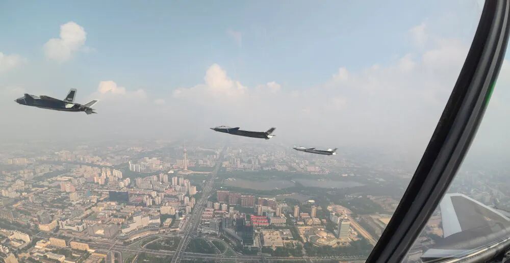 特殊视角看阅兵