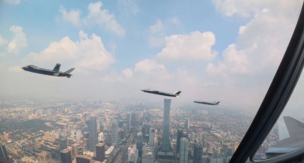 特殊视角看阅兵