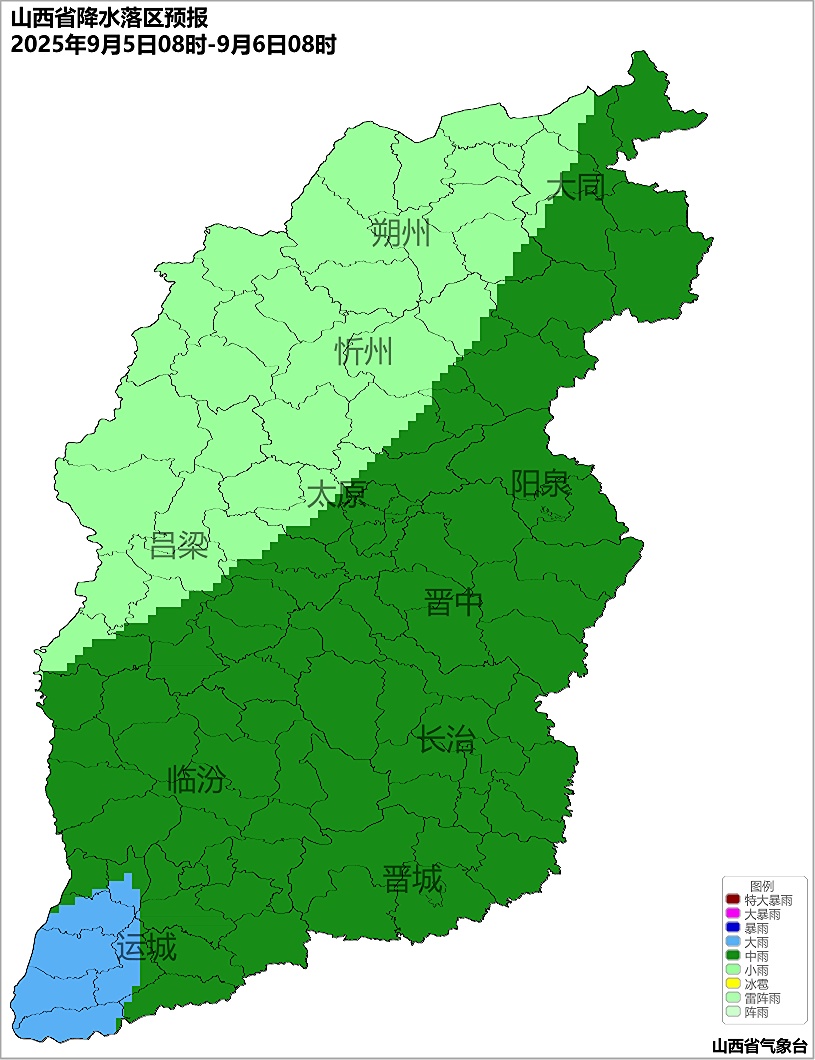 强降水天气来袭！山西这些地区有暴雨→
