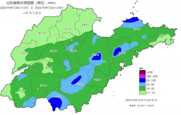 明起迎降雨,山东多地中到大雨,局部暴雨 明起迎降雨,山东多地中到大雨,局部暴雨